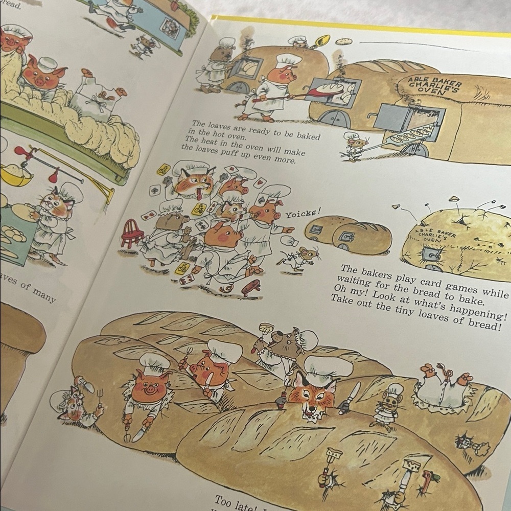 Richard Scarry's 'What Do People Do All Day?' Book 1979 version vintage - Picture 2 of 5